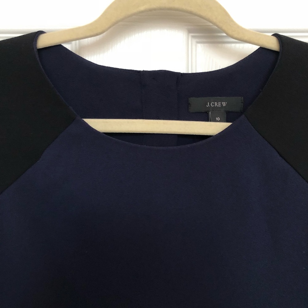 J CREW Color Block Raglan - Picture 2 of 3